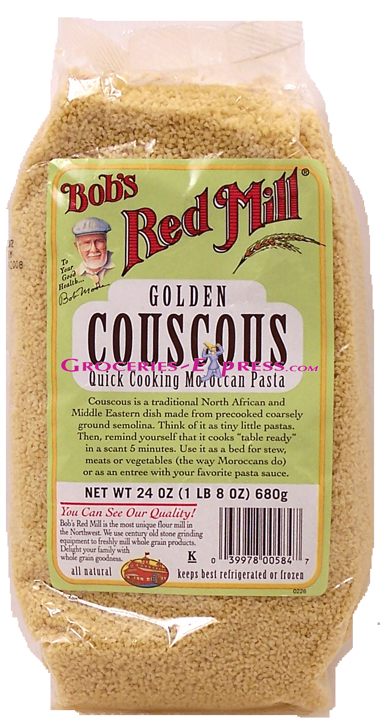 Bob's Red Mill&nbsp;&nbsp;golden couscous, quick cooking moroccan pasta Full-Size Picture